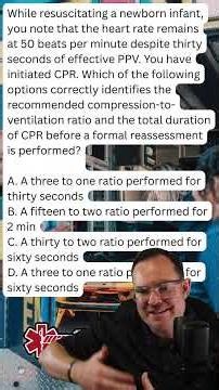 Neonatal resuscitation - CPR ratio