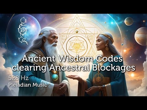 Ancient Wisdom Codes clearing Ancestral Blockages Pleiadian Music Meditation Music