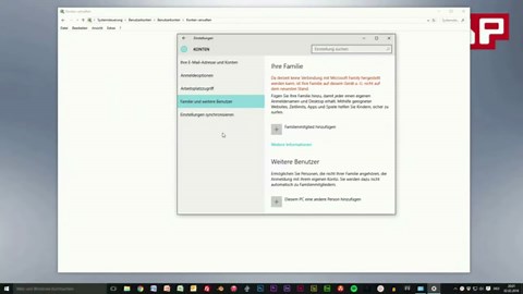 Windows 10: Neues Benutzerkonto erstellen - so geht's