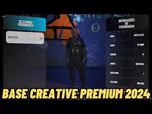 BASE FIVEM CREATIVE PREMIUM V6 NETWORK TEMA PROPRIO 2024