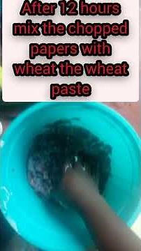 HOW TO MAKE PAPER MACHE.....CBC......grade 5/PHE