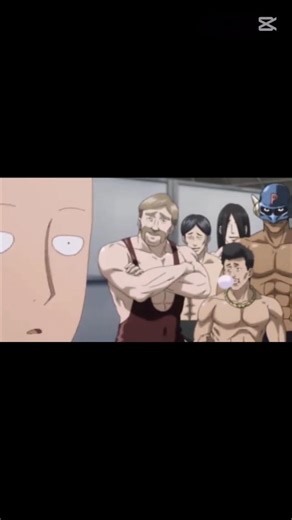 saitama traning😂 #anime #edit
