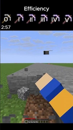 Which Pickaxe Is the Fastest in Minecraft? ⛏️⚡ #_minecraft