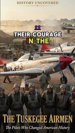 The Pilots Who Changed America 🇺🇸 | Tuskegee Airmen #WWIIHistory #RedTails