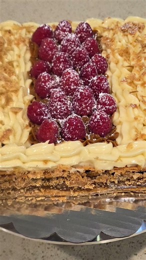 Mil hojas y red velvet cake 👌