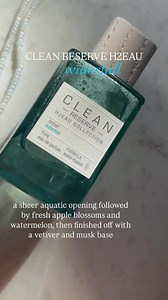 Dive into freshness 🌊✨ Waterfall is a hydrating, water-based fragrance with fresh apple blossoms, watermelon, vetiver, and soft musk. Gentle on skin, long-lasting, and eco-conscious. 💧🌱 Find it at @sephora and cleanbeauty.com. #H2EAU #CleanReserve #Waterfall #Sephora #CleanBeauty | Clean Reserve Perfume