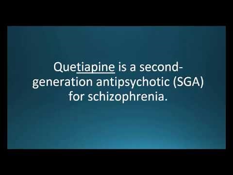 How to pronounce quetiapine (Seroquel) (Memorizing Pharmacology Flashcard)