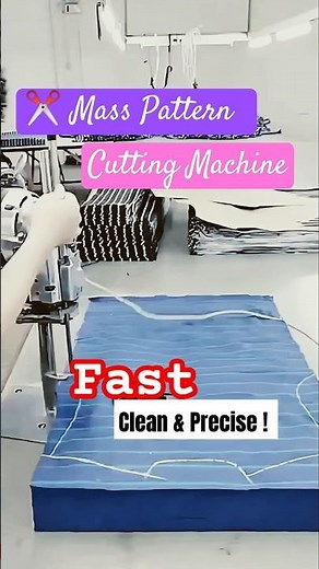 Industrial Fabric Cutter - Shape Dozens in One Go!