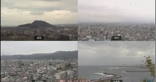 【テレビユー福島（TUF）さま】福島市内ライブカメラ