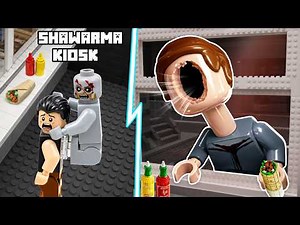 I Recreated the LEGO Roblox Shawarma Kiosk | JJ Bricks
