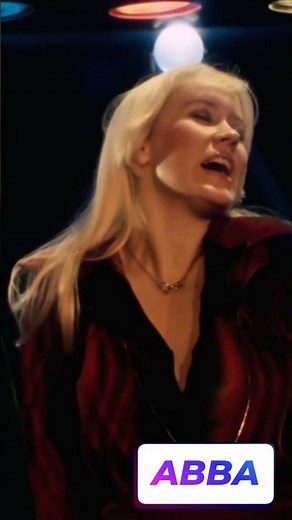 Agnetha Shining in ABBA's Dancing Queen ✨ (1976) #shorts