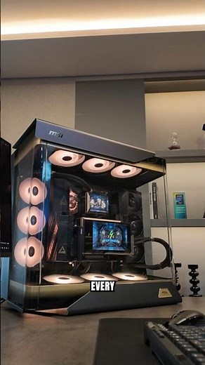 MSI MEG MAESTRO 900R – “No Limits” PC Case 😮‍💨🔥 | #pcbuild #gamingpc