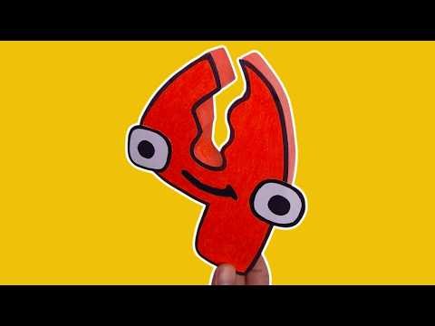 Ukrainian Alphabet Lore Ч | DIY Paper Craft