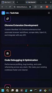 Blitz Tech Hub — Modern MERN Stack Web Development