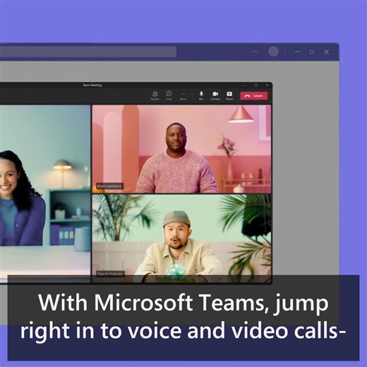 Teams Phone is een moderne oplossing voor de moderne werknemer. 📞 Verbeter de onderlinge samenwerking door de geïntegreerde communicatie tussen alle verschillende devices met Teams Phone. Zo blijft je team verbonden en flexibel. Meer info: http://msft.it/6184iDqte | Microsoft