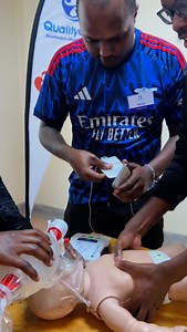 Time is Brain, and Time is Heart ❤️. In Pediatric Cardiac Arrest Can an AED ⚡ Be Used to Save a Child’s Life 👶🏽? #LifeisWhy ❤️ #BLS #BoldHearts #Nanyuki #LifeSavingSkills #QualityCare! | Quality Care Kenya