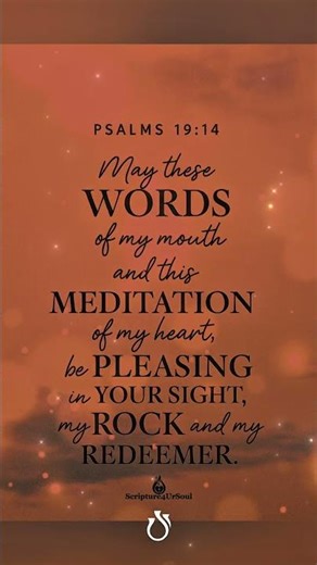 SCRIPTURE FOR YOUR SOUL 2025w45 ​#DailyDevotional #BibleVerses​ #FaithJourney #Scripture​#WordOfGod