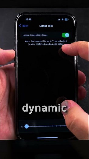 How to Make Text Smaller on iPhone part 2
