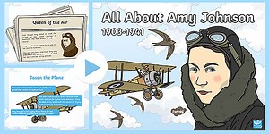 All About Amy Johnson PowerPoint