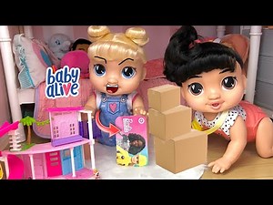 NEW Baby alive dolls order stuff online with Mommy’s credit card! 😱