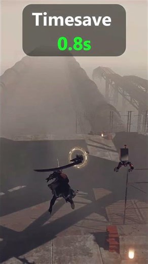 NieR Automata Speedrun Skip #3 | Engels Swag #gaming #speedrunning #nier #nierautomata #shortcut