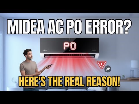 Midea Inverter AC P0 Error? Here’s the Real Reason!