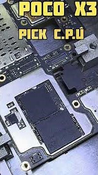 Dead to Alive ⚡ Poco X3 CPU Pick-Up Done | AJ Lab Repair 🔧” #deadphonefix
