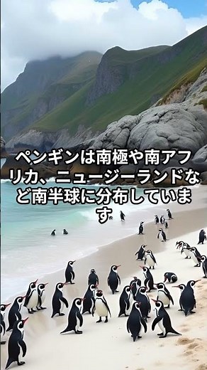 実は「ペンギンは北極にいない」#情報#雑学#時代#最近の世の中#ペンギン #北極 #南極 #南極大陸 #ホッキョクグマ