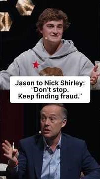 Jason to Nick Shirley: You’re Kicking Ass at Exposing Fraud. They Want to Stop You. Don’t Stop.