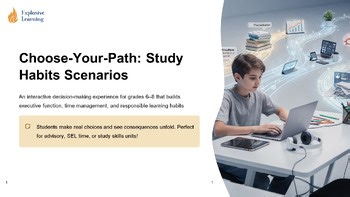 Choose Your Path Study Habits Scenarios an Interactive Decision Making Experi...