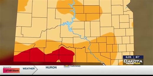 South Dakota is currently experiencing a statewide drought.