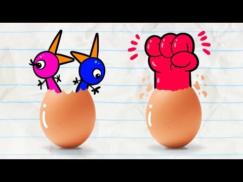 Dumpty & Dumptier | Pencilmation Cartoons!