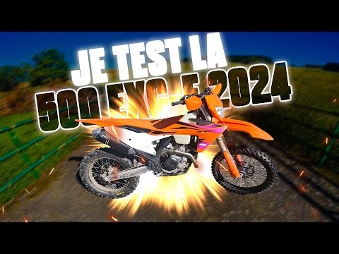 TEST KTM 500 EXC-F 2024, UNE ARME !