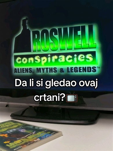 Crtani zbog kog i danas verujem u vanzemaljce, reptile i ostale karakondžule... 🛸💿 Da li si ga i ti gledao?👇🏻 #cartoon#roswell#theoryofconspiracy#00s#dvd