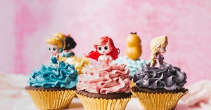 How to make Disney Princess Cupcakes