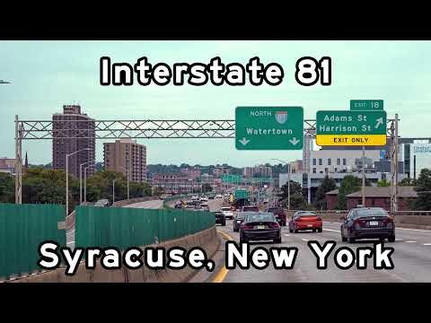 Interstate 81 South - Syracuse, New York - August, 2022