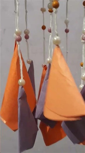 beautiful chandelier making #chandelier #music #craft #decoration