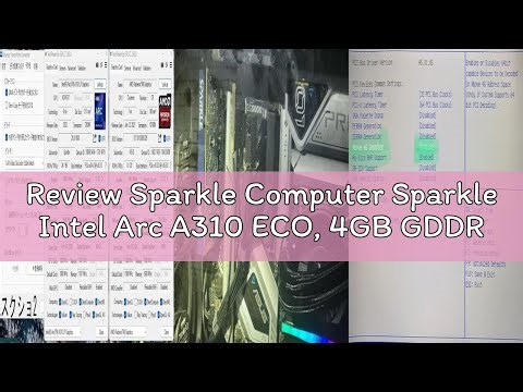 Review Sparkle Computer Sparkle Intel Arc A310 ECO, 4GB GDDR6, 50W TBP, Low-Profile, Single Fan, Sin