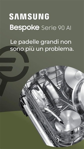 Samsung Bespoke Series 90 AI Dishwasher - Vertical Pro