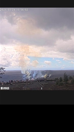 From coverage to clean up, eruption to restoration🌋 Episode 41 of the Kīlauea summit eruption sent tephra raining down on Uēkahuna overlook in Hawaiʻi Volcanoes National Park. By the next morning, park staff had cleared the fallout. What's tephra? It's what you call any material that erupted by a volcano and traveled through the air before landing on the ground. During lava fountaining episodes at the summit of Kīlauea, tephra ranges in sizes from volcanic ash to Pele's hair (strands of volcani