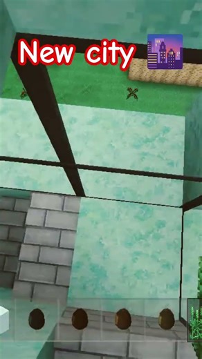 new city 🌆city #new #ytshorts #shorts #minecraft