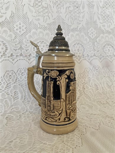 Antique German Beer Mug, Collectible - Etsy