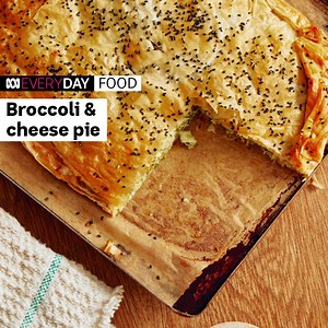 No pie dish needed for this rustic filo pastry creation, just a humble baking tray and a little brushing of butter to create crispy, flaky layers of pastry. Recipe by Julia Busuttil Nishimura | ABC EVERYDAY | ABC Australia