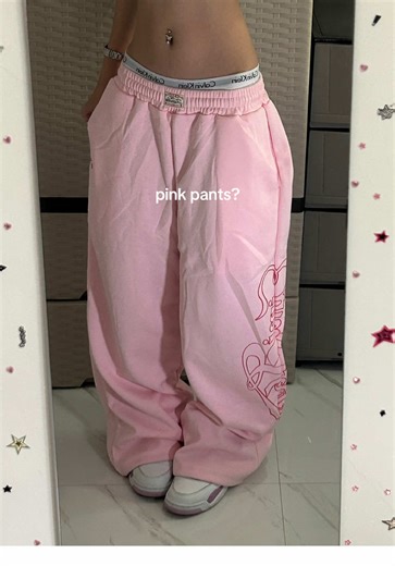 Stylish Pink Baggy Pants Outfit Ideas