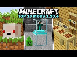 👉TOP 10 INCREIBLES MODS de MINECRAFT 1.20.4/1.20.1