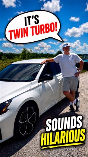 He Said It Was Twin Turbo… 😭 #funny #laugh #car #tiktok #turbo