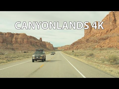 American Wild West - Canyonlands National Park 4K - Scenic Drive - Utah USA