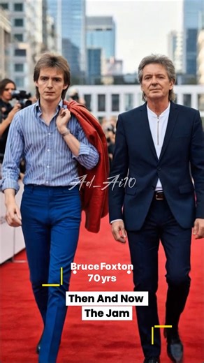 The Jam Then & Now – Mod Revival Legends Reunite on the Red Carpet! 🎸✨#thenandnow#rocklegends#music