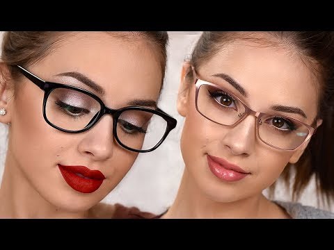 MAKEUP FOR GLASSES | 3 EASY EVERYDAY Makeup Looks