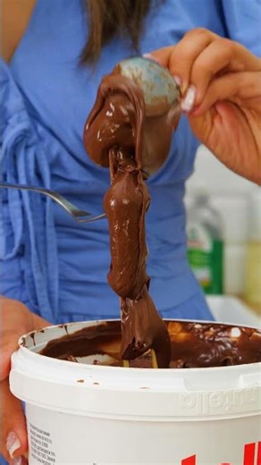 🤯NOODLES STAND — BUT NUTELLA TOO?! What’s the TRICK?🍜🍫 #shorts #fun